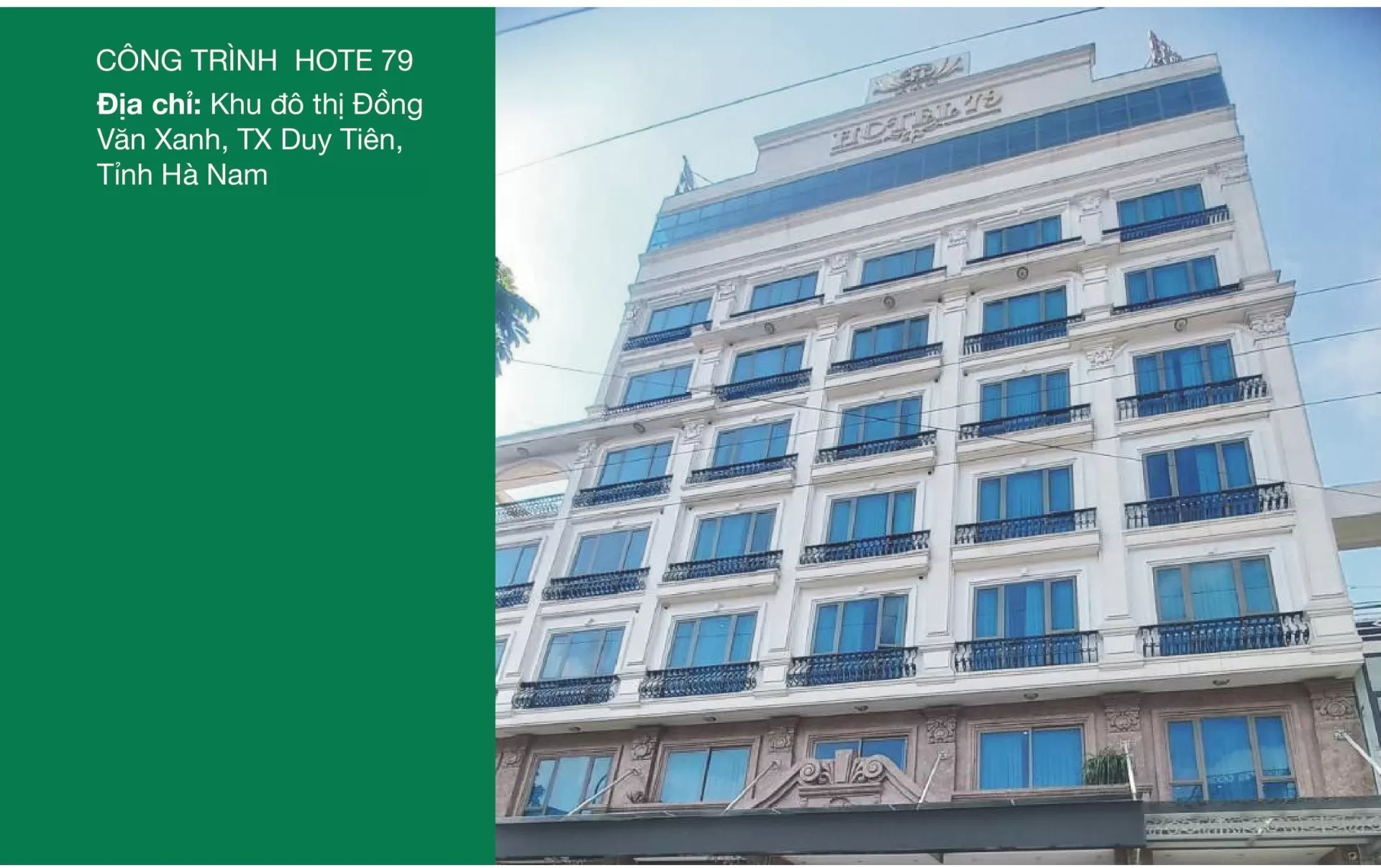CÔNG TRÌNH HOTEL 79