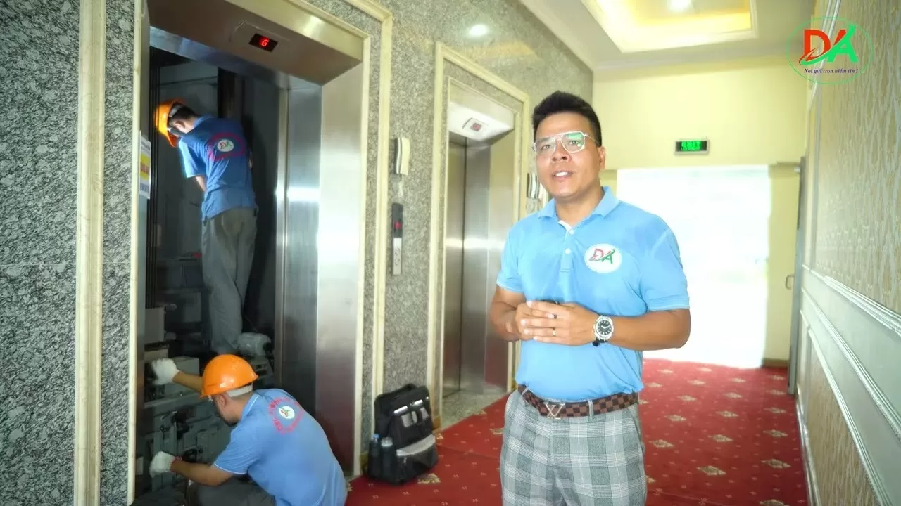 Thang máy Đức An bảo trì hệ thống Thang máy tại Toà nhà Tiến Lộc - Phủ Lý